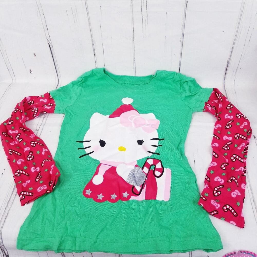 Hello Kitty Christmas Top Long Sleeve New Small